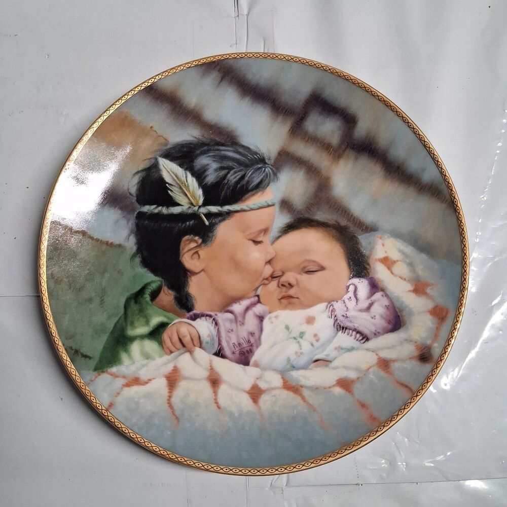 Gregory Perillo "A Time To Be Born" 1989 Vintage Collectable Plate